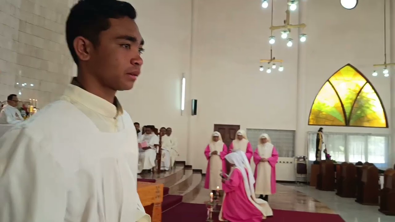 Misa Pengikraran Kaul Pertama Sr. Mary Mariana & Sr. Maria Renata